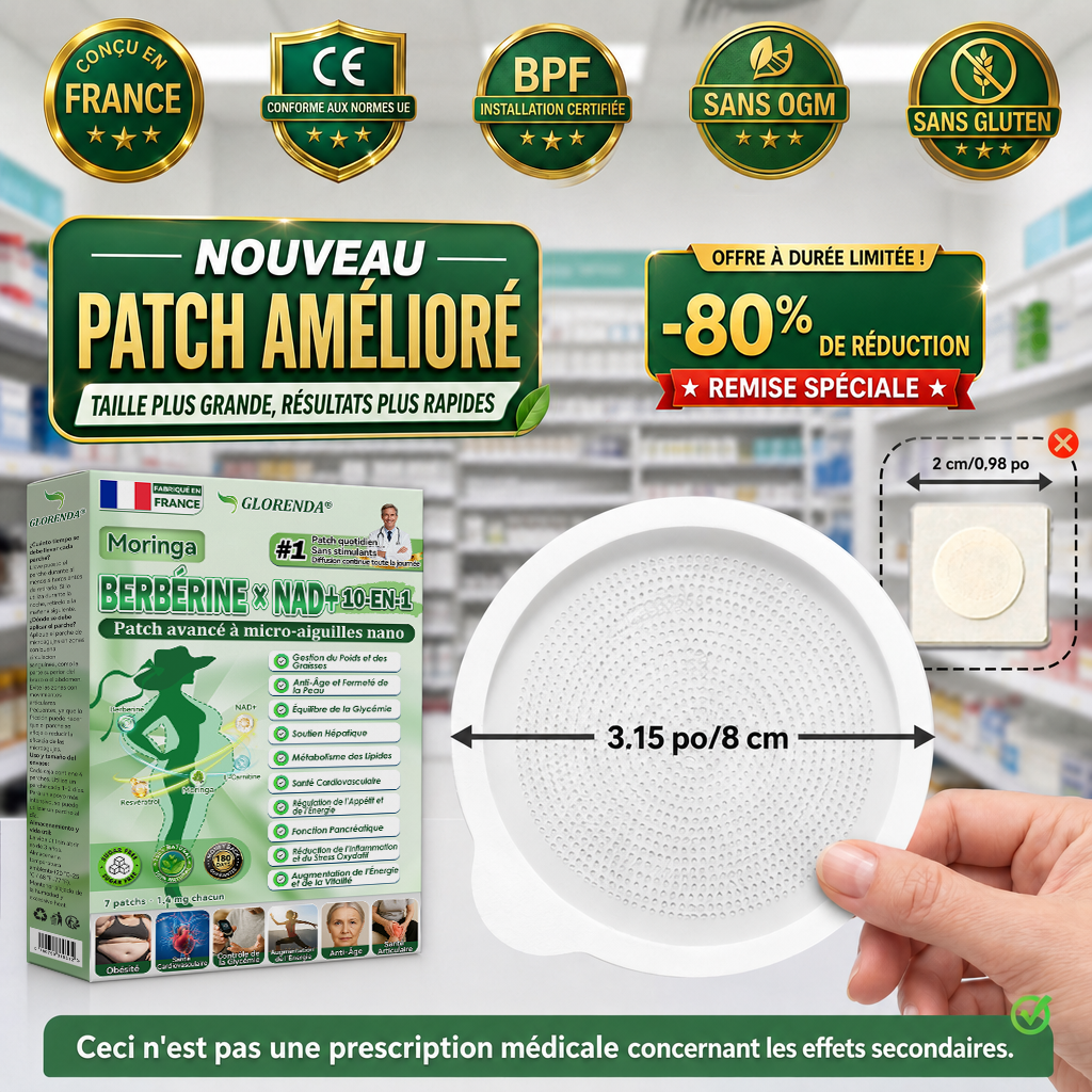 Plus que 10 boîtes ! 𝐆𝐋𝐎𝑹𝑬𝑵𝑫𝗔🎁 -30 % aujourd’hui ! Recommandée par les médecins : 4 à 6 boîtes pour éviter l’effet rebond. Dernière chance avant la nouvelle année ! 🎁
