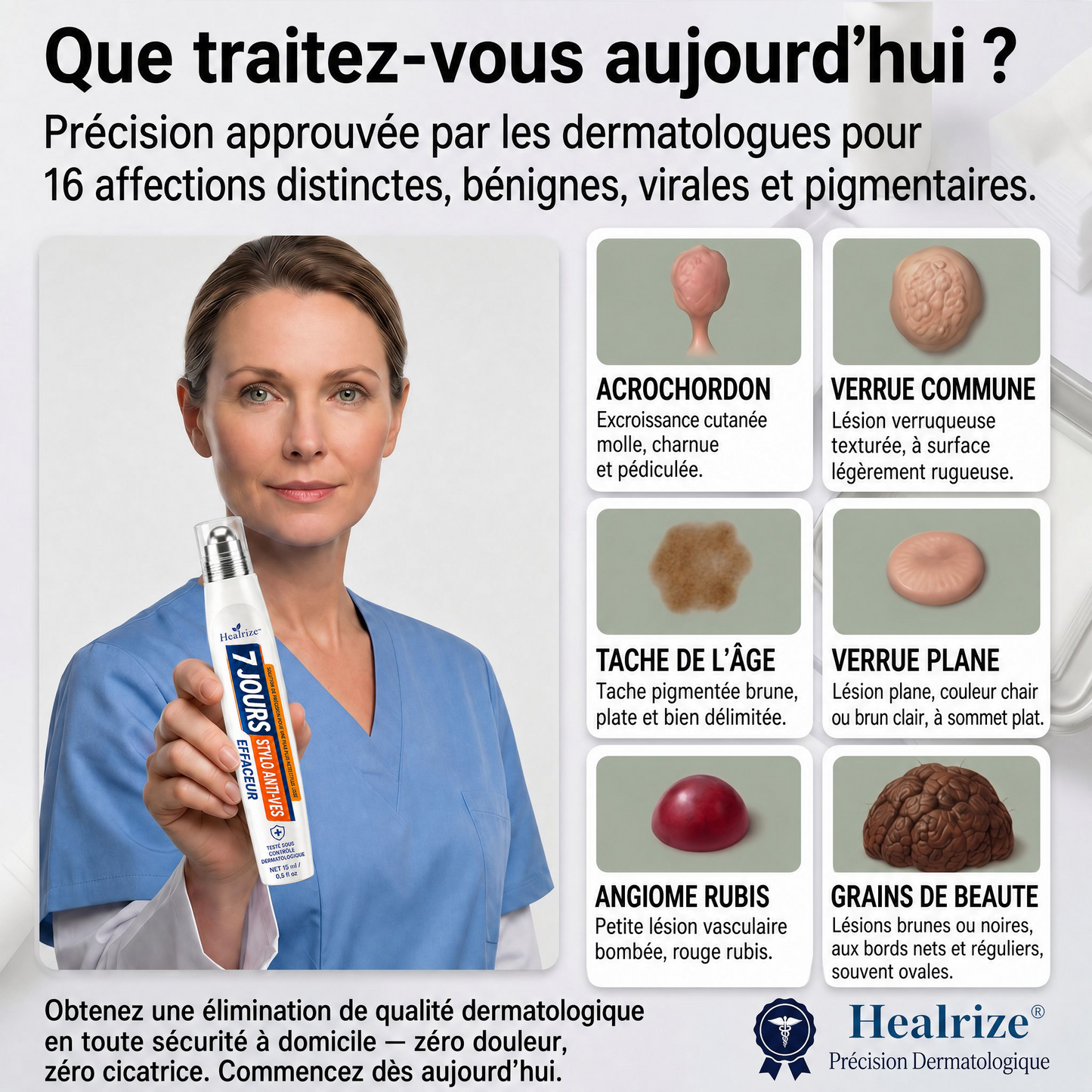 Recommandé par les pharmaciens 👨‍⚕️ 𝑯𝒆𝒂𝒍𝒓𝒊𝒛𝒆® 𝑺𝒕𝒚𝒍𝒐 𝑹𝒐𝒍𝒍𝒆𝒓 𝑨𝒏𝒕𝒊-𝑰𝒎𝒑𝒆𝒓𝒇𝒆𝒄𝒕𝒊𝒐𝒏𝒔 7 𝑱𝒐𝒖𝒓𝒔 𝑺𝒂𝒏𝒔 𝒅𝒐𝒖𝒍𝒆𝒖𝒓 • 𝑺𝒂𝒏𝒔 𝒎𝒂𝒓𝒒𝒖𝒆𝒔 𝒗𝒊𝒔𝒊𝒃𝒍𝒆𝒔