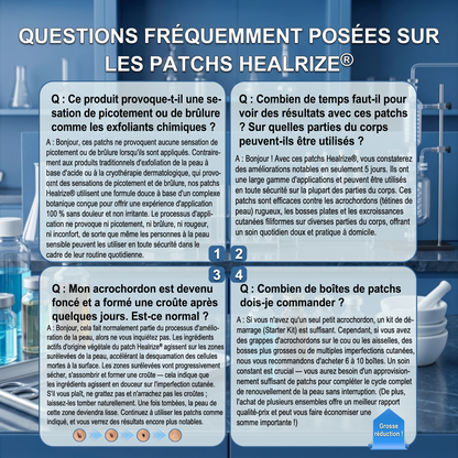 【 Dernier jour : -70 % 🔥】🇫🇷 𝐇𝐞𝒂𝒍𝗿𝗶𝙯𝙚®🦋 𝑷𝒂𝒕𝒄𝒉 2-𝒆𝒏-1 à 𝒎𝒊𝒄𝒓𝒐-𝒂𝒊𝒈𝒖𝒊𝒍𝒍𝒆𝒔 & 𝒉𝒚𝒅𝒓𝒐𝒄𝒐𝒍𝒍𝒐ï𝒅𝒆 | Aide à réduire l’apparence des grains de beauté, verrues, acné et étiquettes cutanées | Patchs invisibles visage & corps.